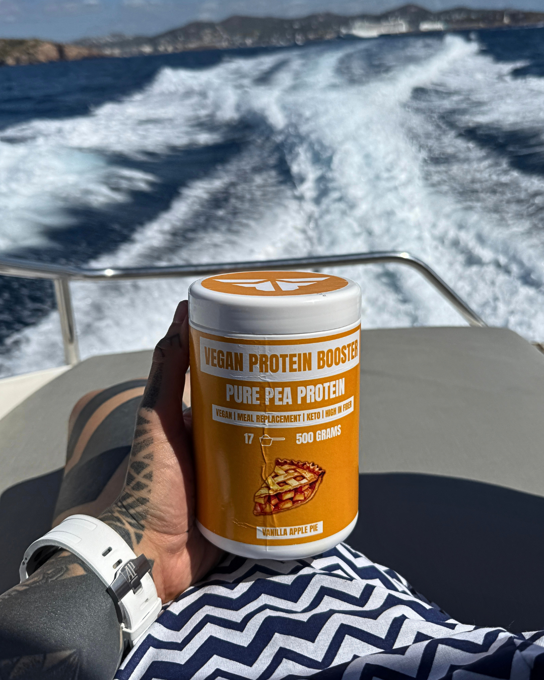 Vegan Protein Booster на море